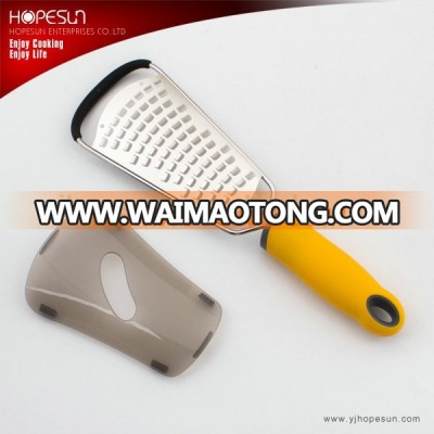 Best sell stainless steel microplane cheese grater with plastic handle